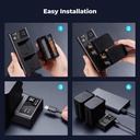 Kit 2 Baterias Np-F970 6600mah para Sony K&f Concept + Cargador