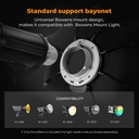 Softbox Octogonal 65CM K&f Concept Bowens Mount Nuevo Diseño FLAT
