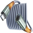 Extension 2 mts USB C 20Gbps USB 3.2 Macho Hermbra 240W 4K@60Hz