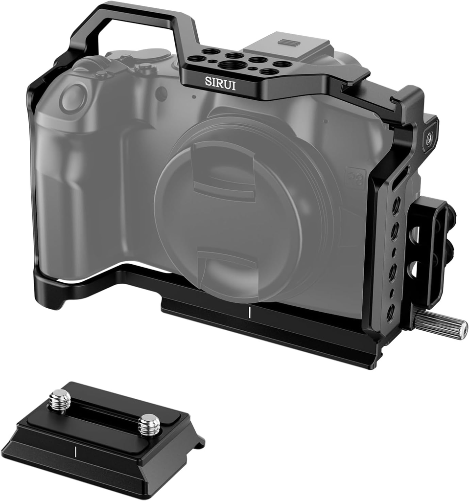 Jaula Canon EOS R8 Sirui Con Arca Nato Hdmi Clamp