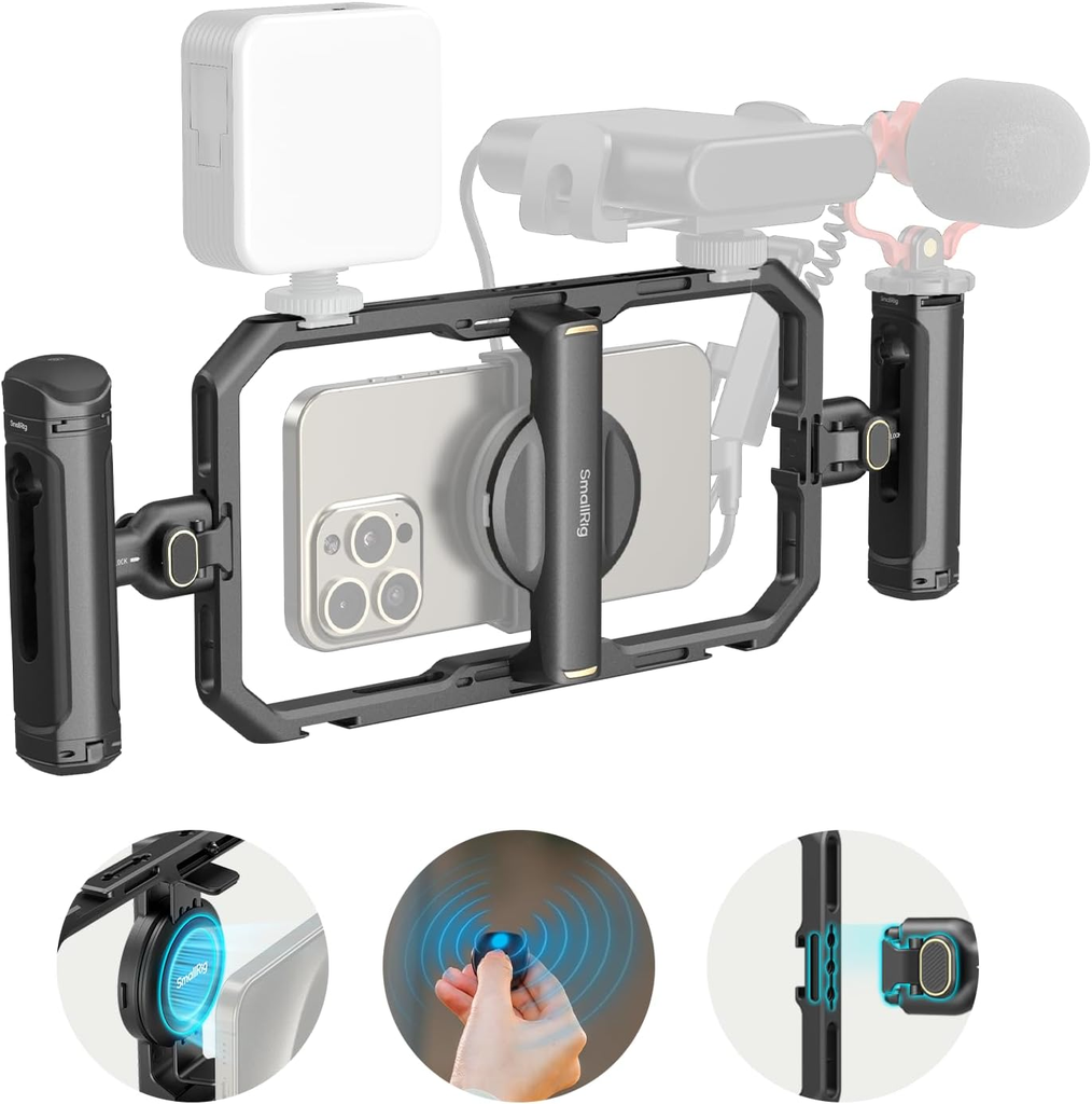 Estabilizador Rig Smallrig Quick Relase Magsafe Android iPhone 2 Grip