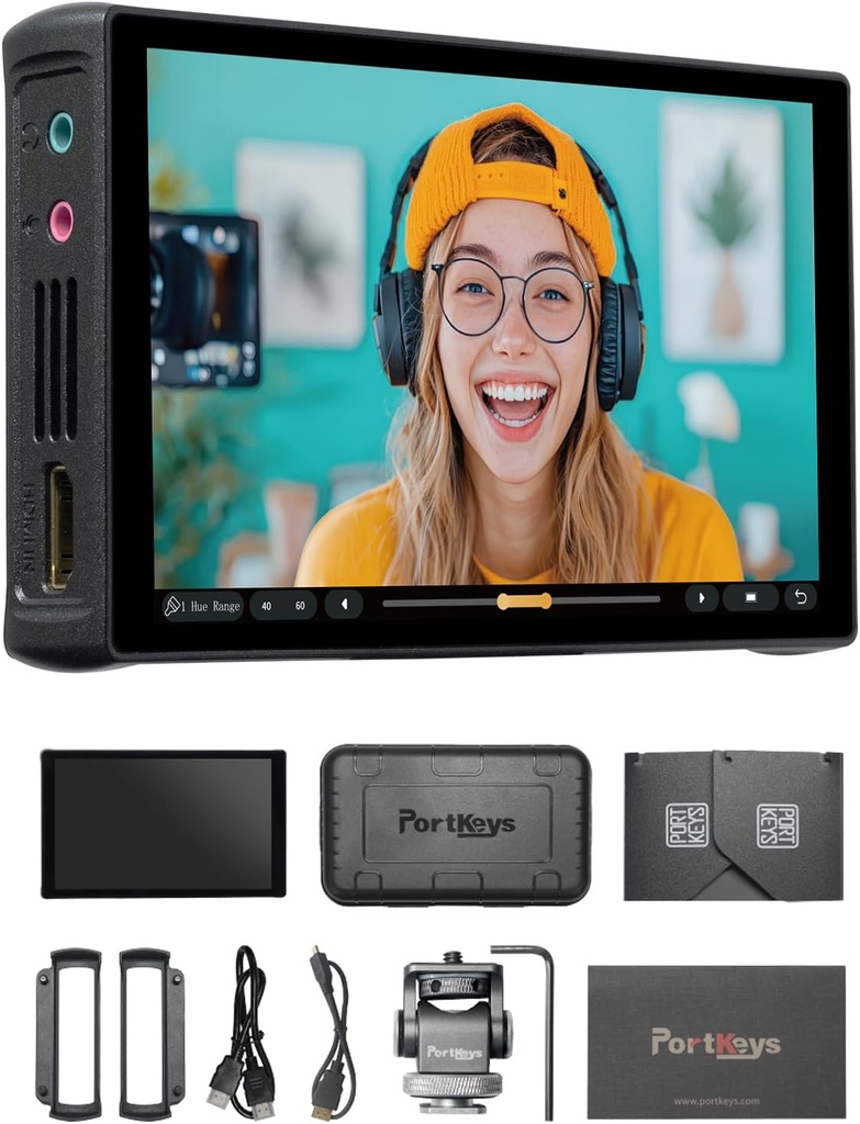 Monitor de Campo Portkeys PT5III 5,4 Pulg 4K Touchscreen