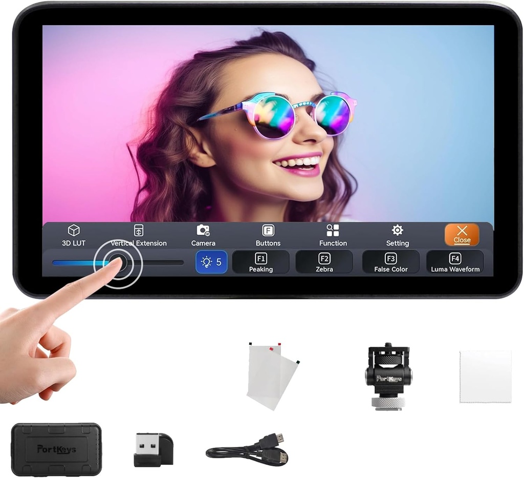 Monitor de Campo Portkeys LH7P 1000nit 1080p IPS