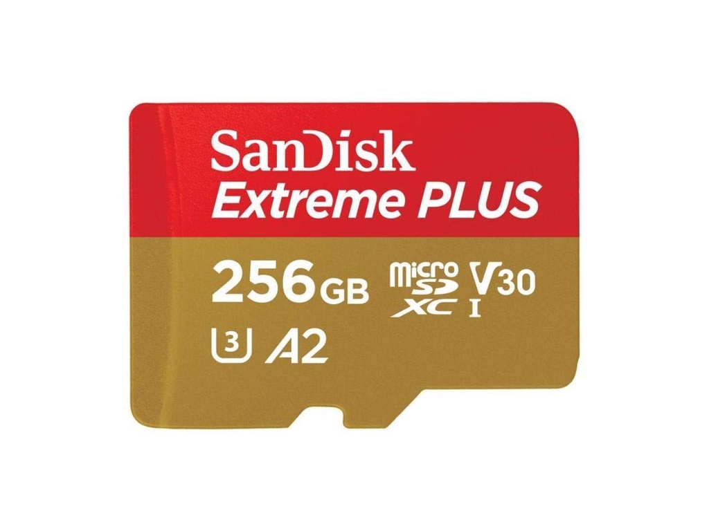  Tarjeta Micro SD 256 GB Sandisk Extreme Microsdxc Uhs-i