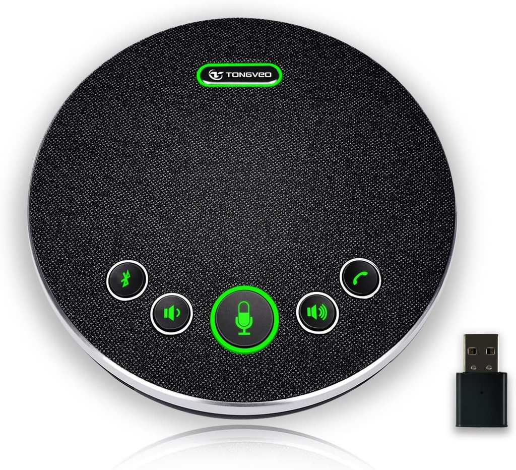 Micrófono Omnidireccional Tongveo USB TV-M3B Para Videoconferencia