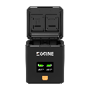 Caja de Carga Rapida USB C Dual para Baterias LUMIX DMW-BLK22