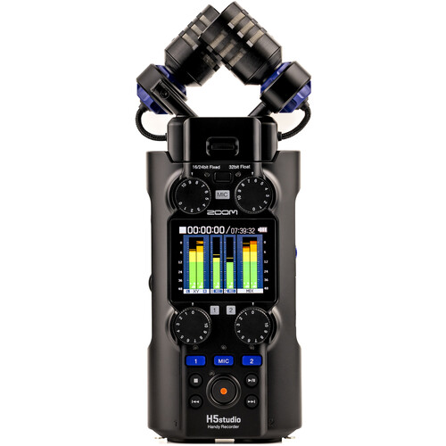 Grabadora Zoom H5studio 4 Track 32 bit Flotantes