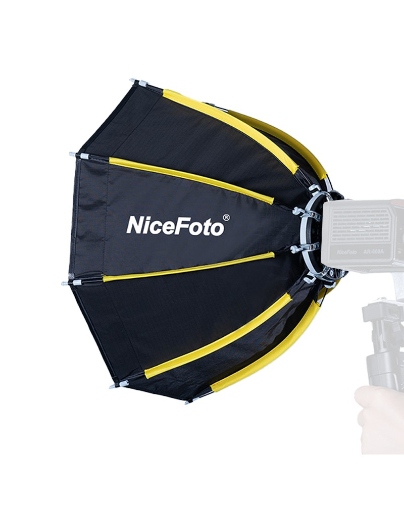 Softbox Parabolico 60 Cm Con Grid Nicefoto Mini Bowen Mount