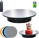 Plataforma Giratoria 20 Cm para Fotografia y video Producto control remoto
