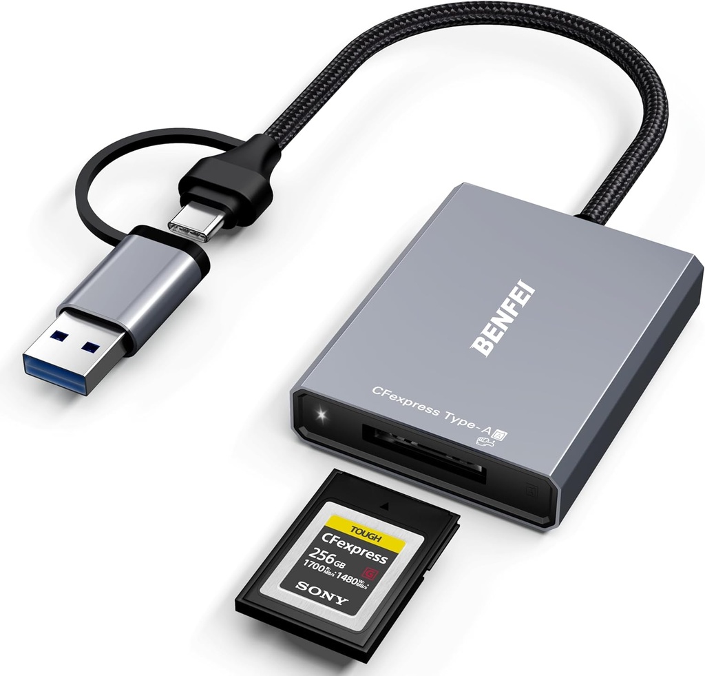 Lector de Memorias CFexpress Type A USB 3.2 Benfei