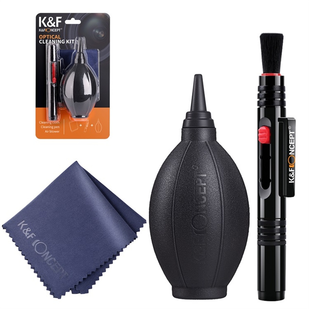 Kit De Limpieza K&f Concept 3 en 1 para Camaras Profesionales