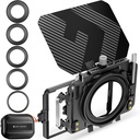 Matte box Filter K&f Concept 67-72-77-82-95 mm + 2 Filtros Cuadrados