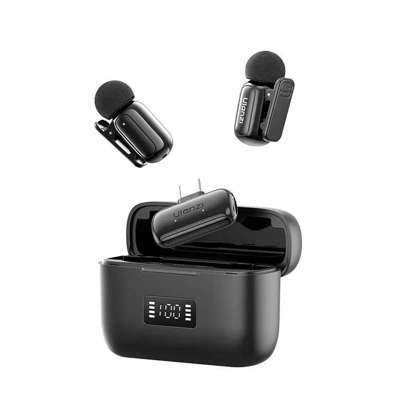 Microfonos Balita Dual Ulanzi A200 Tipo C Android iPhone