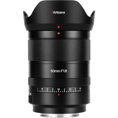 Lente 7Artisans 50mm F1.8 AF E Mount Sony Full Frame