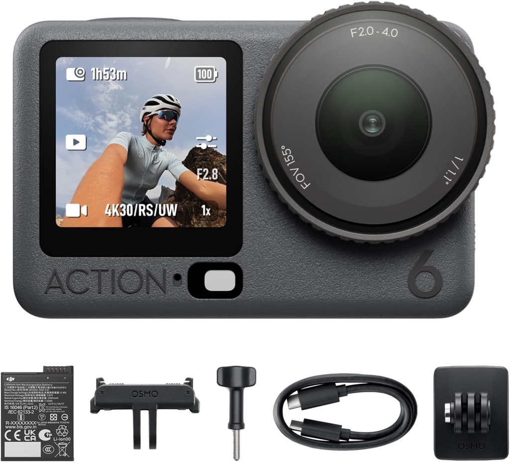 Camara Dji Osmo Action 6 Standard Combo