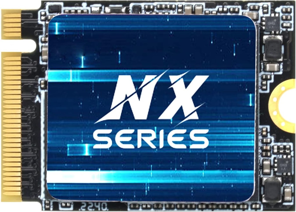 Disco Duro 512GB M.2 2230 KingSpec SSD NVMe Gen3x4, PCIe 3.0 SSD with 3D NAND