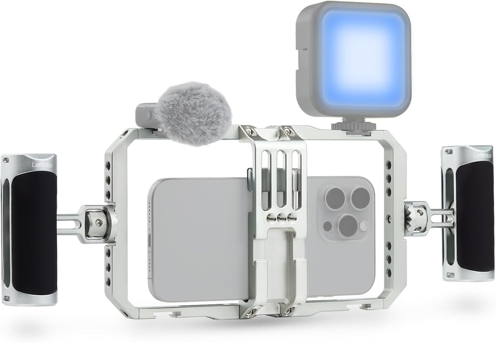 Estabilizador Rig Leftfoto Metalico Android iPhone 2 Grip