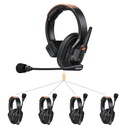 Intercomunicador Comica Audio Seekcom S1 Set 5 alcance 500 Mts