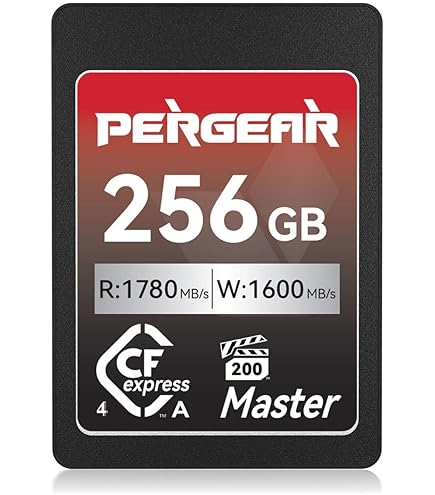 Tarjeta Memoria CFexpress Type A 256GB Pergear 1780 MB/s
