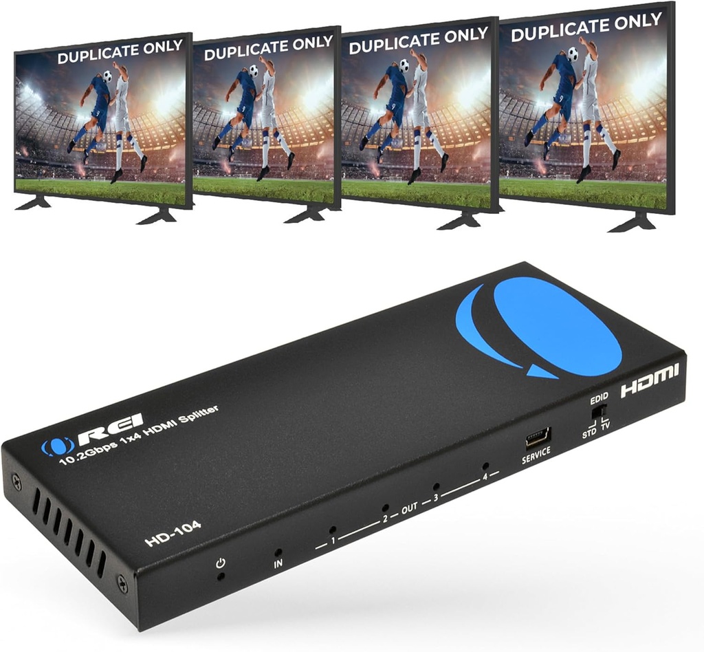 Hdmi Splitter 1x4 4K 30Hz HDMI 2.0 HDCP Orei