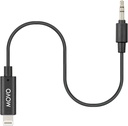 Adaptador iPhone iPad Lightning Plug Trs 3.5mm MOVO IMA-4