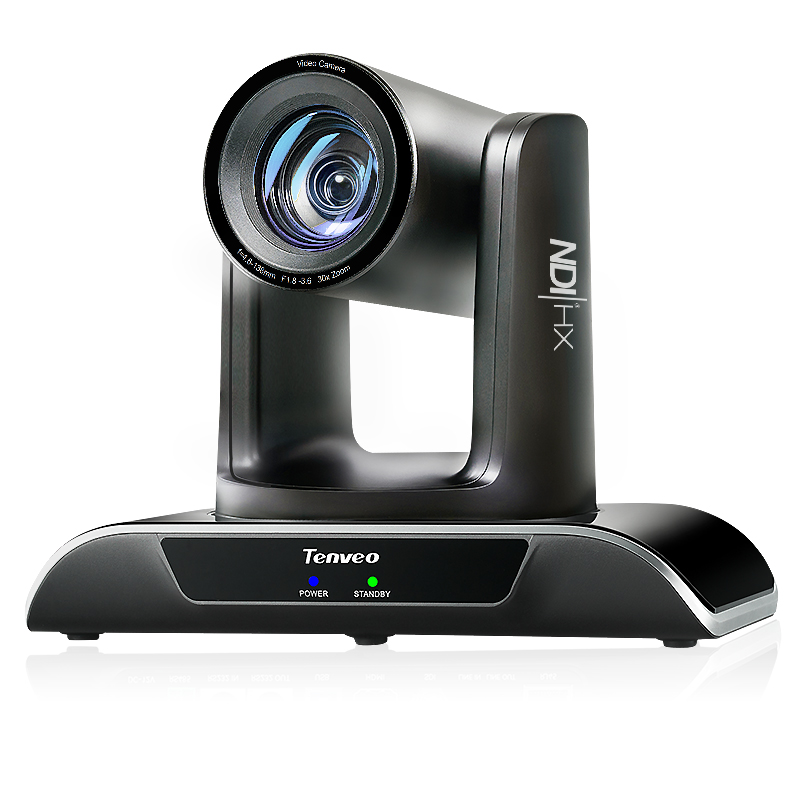 Camara PTZ 4K NDI 30X Tenveo VHD-630A HDMI IP USB 3.0 Poe AI Tracking
