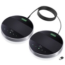 Micrófono Omnidireccional USB TEVO-M5B-EX Para Videoconferencia Dual