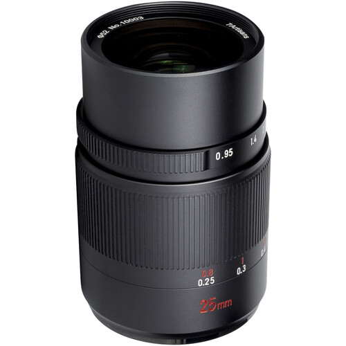 Lente 7Artisans Manual 25mm F0.95 Sony E Mount APSC