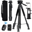 Tripode K&F Concept 190 cm Camara Smartphone KF09.154