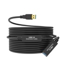 Cable Extension USB A Macho Hembra USB 3.0 de 10 metros Activo