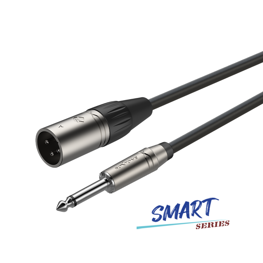 Cable Plug 1/4 Mono A XLR Macho de 6 Metros ROXTONE SAMURAI