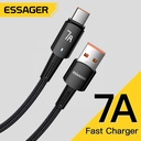 Cable USB-A A USB-C Essager 7A de 2 Metros carga y data