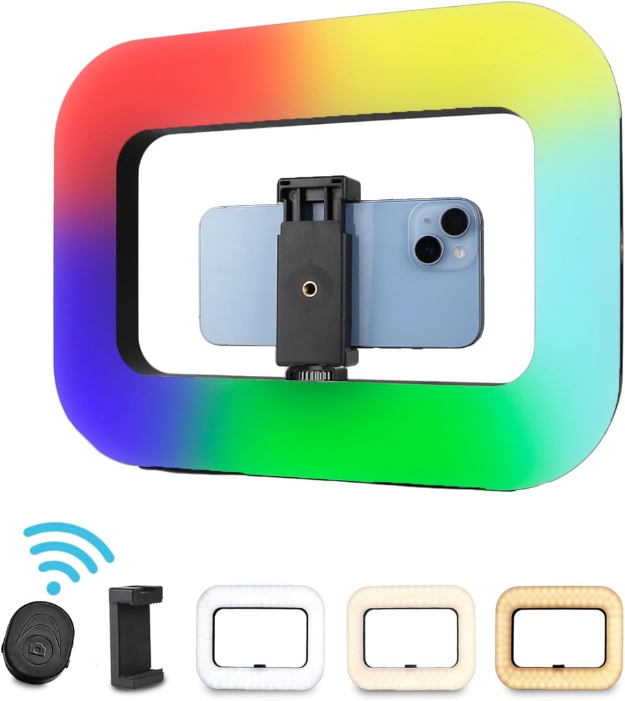 Estabilizador De Video Rig Con Luz Led RGB