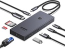  Hub Tipo C 9 En 1 Ugreen Revodok Ethernet HDMI 4K 100W PD Charging SD TF