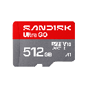  Tarjeta Micro SD 512 GB Sandisk Ultra microSD UHS-I Card - Up to 195MB/s V10, U1, C10