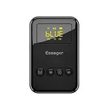 Receptor Transmisor Bluetooth Essager K6 Lee Microsd Fm 
