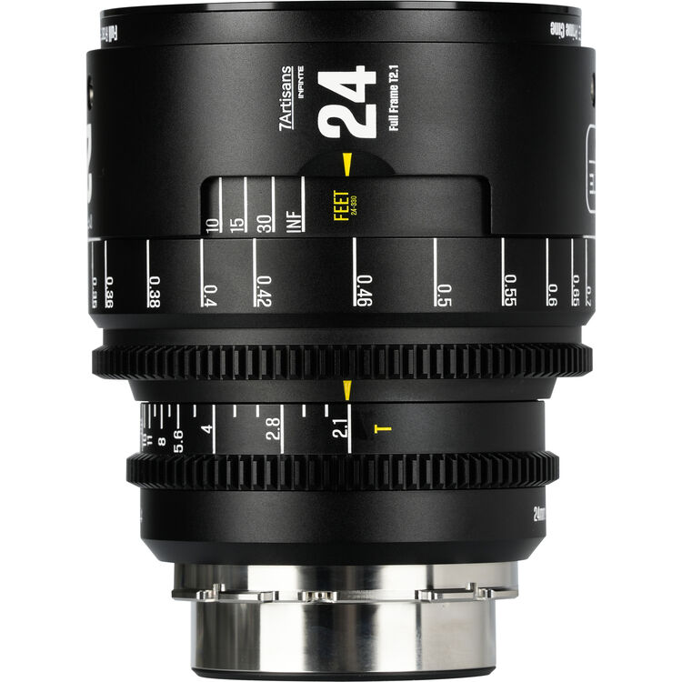  Lente de Cine 7Artisans INFINTE 24mm T2.1 (ARRI PL, Black) FULL FRAME