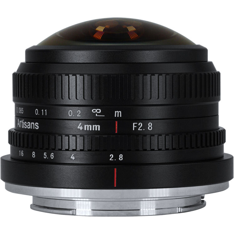  Lente 7Artisans 4mm F2.8 Sony (E Mount)