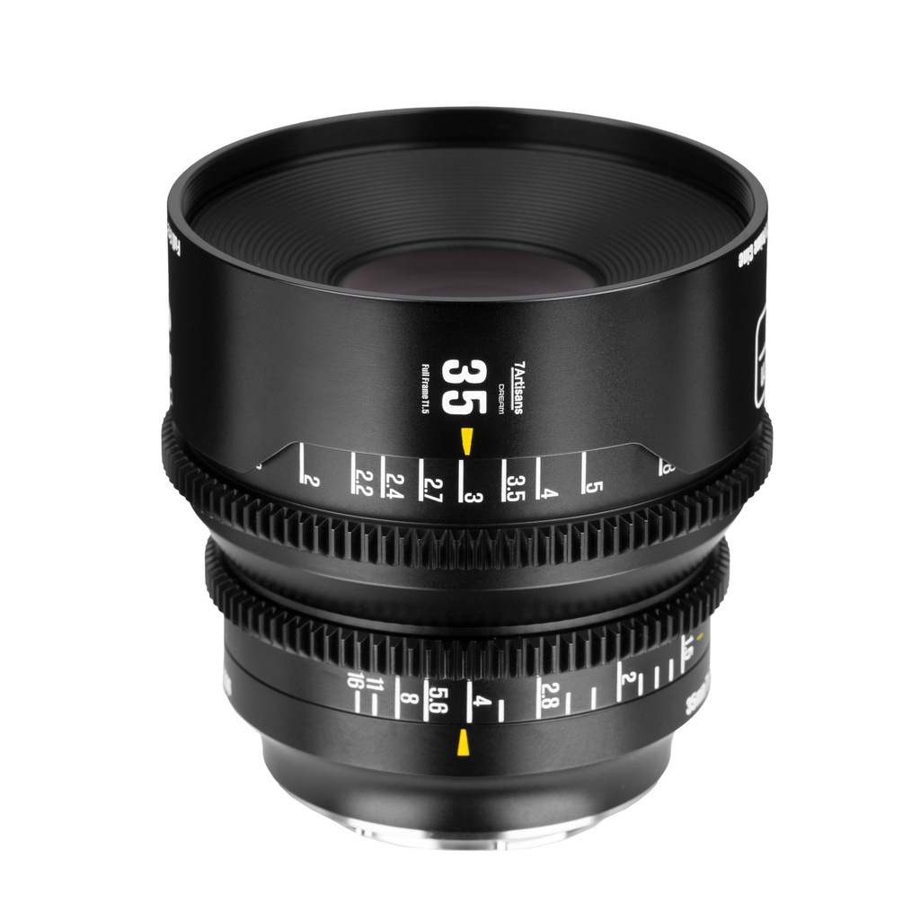 Lente de Cine 7Artisans 35mm T1.5 DREAM Panasonic/Leica/Sigma Full Frame L Mount