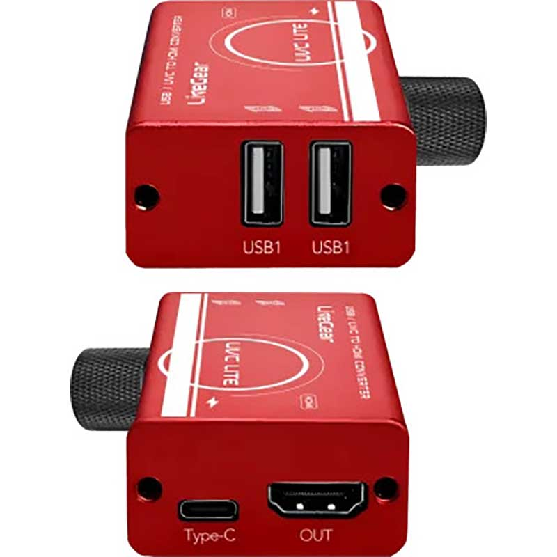 Convertidor de UVC a HDMI Livegear Compatible con DJI Insta y otros modelos 