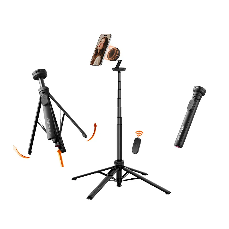 Tripode Selfie Stick Ulanzi MT85 Magsafe Bluetooth Apertura Instantánea
