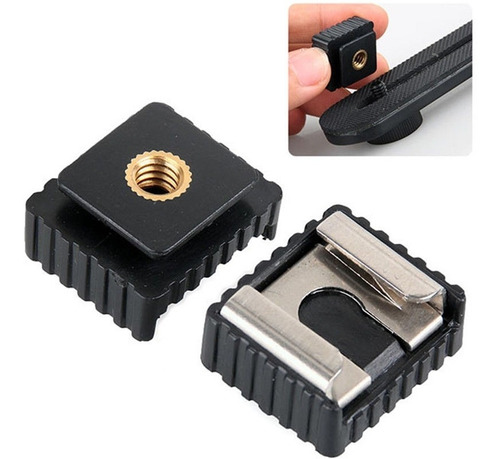 Adaptador De Flash Sc6 Zapara Fria A Rosca 1/4