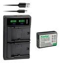 Cargador Dual + Bateria Para Canon Lp-e10 T3 T5 X50