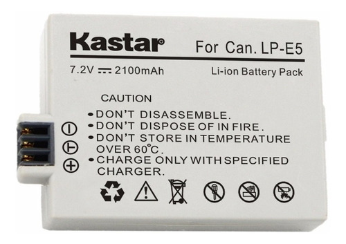 Bateria Lp-e5 Para Canon Eos 450d 500d 1000d Kiss Rebel Xs