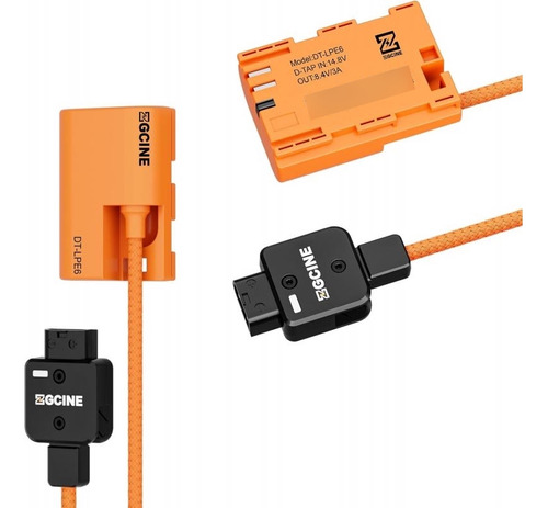 Dummy Battery D-tap A Canon Lp-e6 Zgcine
