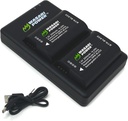 Cargador 2 Baterias Wasabi Panasonic DMW-BLK22 Lumix