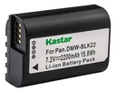 Bateria Kastar Dmw-blk22 Panasonic Lumix Dc-s5