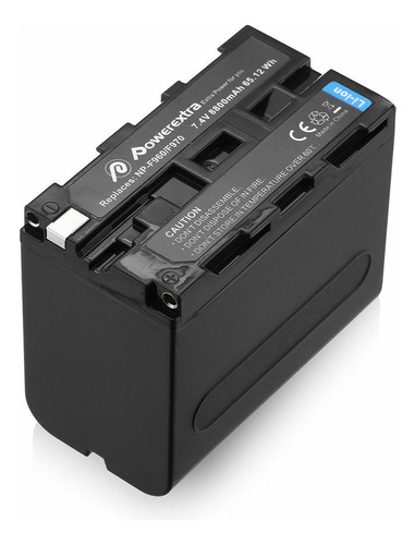 Bateria Powerextra 6600mah Np-f960 Sony Np-f950 Np-f970