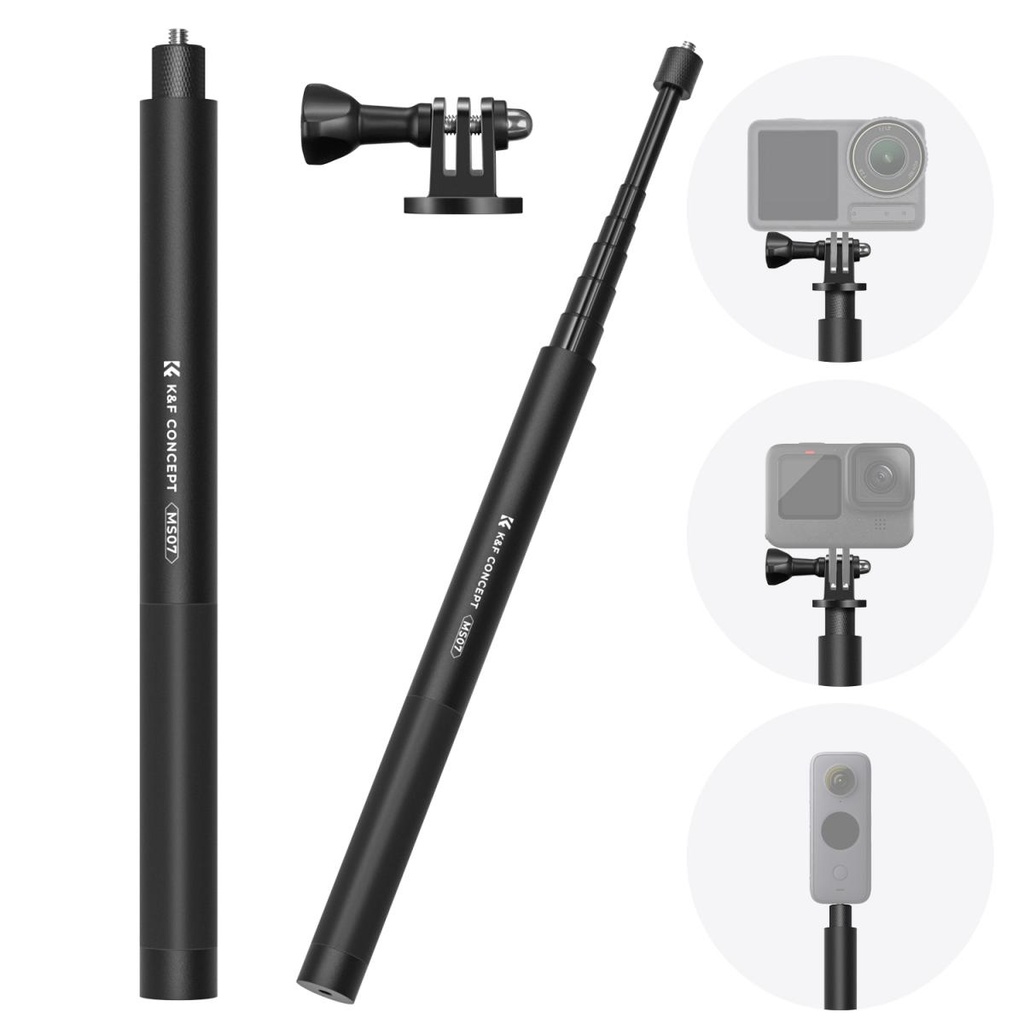 Selfie Stick invisible 153 cm Kf Concept Insta360 GoPro