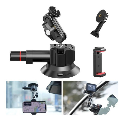 Soporte Ventosa Fuerte Ulanzi Sc01  Smartphone Camaras Y Mas